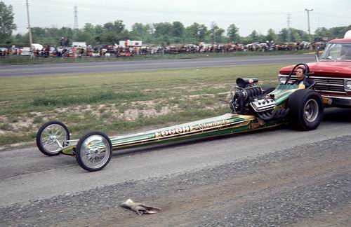 Detroit Dragway - Chuck Kurzawa 25 May 1969 From Charles Kurzawa Iii